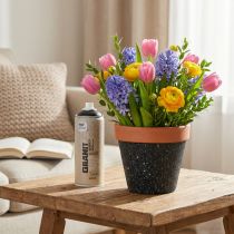 Produkt Farba w sprayu z efektem granitu w sprayu Montana Black 400ml