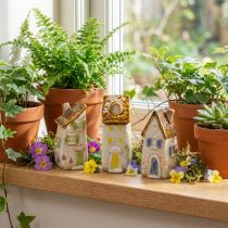 Produkt Ceramiczna dekoracja do wnętrz i doniczek. Idealna na prezent. 10 cm, 3 sztuki.