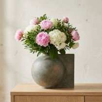 Produkt Wazon dekoracyjny ceramiczny o wyglądzie antycznym brązowo-szary 30×20×24cm