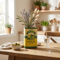 Produkt Ceramiczny wazon na oliwę z oliwek – idealna dekoracja stołu na suszone kwiaty, 18 cm