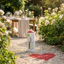 Produkt Farba w sprayu kredowym w kolorze czerwonym Montana 400ml