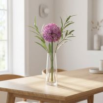 Produkt Sztuczny kwiat Allium, cebula ozdobna, elegancka dekoracja pokoju, 90 cm