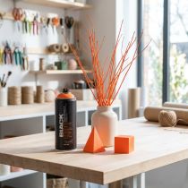 Produkt Farba w sprayu w kolorze fluorescencyjnym pomarańczowym neon graffiti 400ml