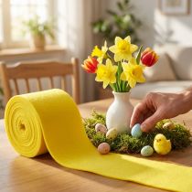 Produkt Wstążka filcowa żółta 15cm 5m