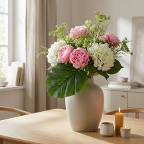 Produkt Sztuczna zielona roślina Bergenia Zielona sztuczna roślina 53cm