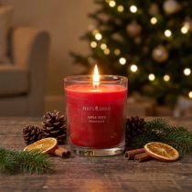 Produkt Świeca zapachowa w szklanej świecy zapachowej Christmas Apple Spice W8cm