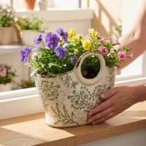 Produkt Ceramiczna donica do salonu i balkonu 21 cm