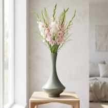Produkt Wazon o eleganckim, zakrzywionym kształcie, dekoracyjny do nowoczesnych wnętrz, 33 cm