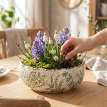 Produkt Miska w stylu rustykalnym z unikalnym wzorem, 20 cm