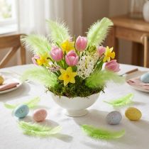 Produkt Pióra do wykonania w jasnozielonej dekoracji z piór 5-10cm 20g