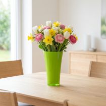 Produkt Wazon „Fizzy” Ø14,6cm W21cm jabłkowo-zielony 1 szt