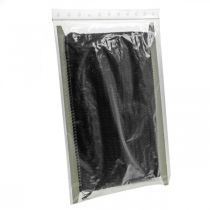 Produkt Czarna wstążka z frędzlami 4 cm, lamówka kordonowa, ozdobny lureks z frędzlami 25 m