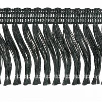 Fringe Ribbon, Cordonet Braid, Leonese Fringe Black W4cm L25m