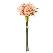 Produkt Ozdobna gałązka kwitnąca lilii peruwiańskiej do ponadczasowych aranżacji, 33 cm, 6 szt.