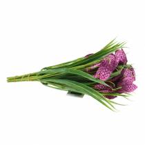 Produkt Kwiaty szachownica Fritillaria sztuczny fiolet 29cm 6 szt