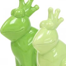 Produkt Ceramiczna figurka dekoracyjna żaby, letnia dekoracja żaby książę 10,5 × 5,5 × 7cm 4szt