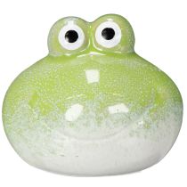 Produkt Dekoracyjna ceramiczna figurka żaby do salonu i na biurko, 10 cm, 2 sztuki