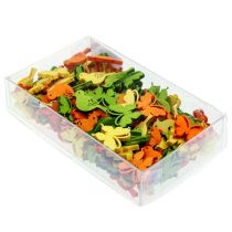Produkt Dekoracyjna dekoracja ptaszka i motyla drewniana, kropka kolorowa 2cm 144 szt