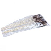 Produkt Dekoracja wiosenna korki kwiatowe drewniana dekoracja ptaka 8×6cm 12 szt