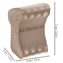 Produkt Nóżki do doniczek, praktyczne podnóżki, dodatek do doniczek na balkon i taras, 7 cm, 3 sztuki