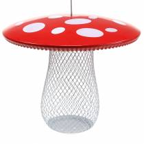 Miejsce do karmienia muchomora do zawieszenia metalowe Ø22cm W20cm