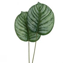 Calathea Sztuczny Koszyk Marante Sztuczne Rośliny Zielony 51cm