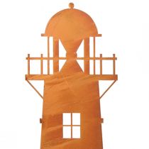 Produkt Dekoracja ogrodowa latarnia morska rdza dekoracja morska metalowa 60cm