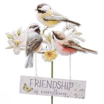 Paliki ogrodowe metalowe ptaki, paliki kwiatowe do ogrodu 84cm