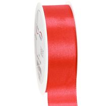 Produkt Wstążka prezentowa i dekoracyjna wstążka poliestrowa czerwona 40mm 50m