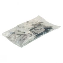 Produkt Zawieszka prezentowa "Szczęśliwego Nowego Roku" srebrna 8×3,5cm 50szt