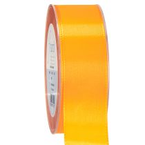 Produkt Wstążka do prezentów wstążka dekoracyjna pomarańczowa wstążka jedwabna 40mm 50m