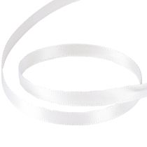 Produkt Wstążka prezentowa wstążka ozdobna wstążka satynowa biała 6mm 50m