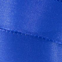 Produkt Wstążka prezentowa, wstążka ozdobna, wstążka z tafty, ciemnoniebieska, 25 mm × 50 m