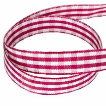Produkt Wstążka prezentowa w kratkę czerwoną 15mm 20m