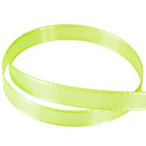 Produkt Wstążka prezentowa limonkowo-zielona wstążka dekoracyjna satynowa 8mm 50m