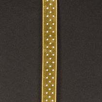 Produkt Wstążka prezentowa w groszki, idealne wykończenie opakowań i pudełek prezentowych, szerokość 1,5 cm, długość 20 m