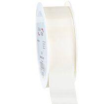 Produkt Wstążka prezentowa i dekoracyjna wstążka tafta kremowa 40mm 50m