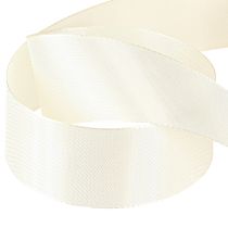 Produkt Wstążka prezentowa i dekoracyjna wstążka tafta kremowa 40mm 50m