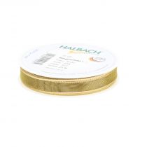 Produkt Wstążka prezentowa złota efekt pierścienia 15mm 25m
