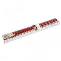 Produkt Papier pakowy świąteczny czerwony, biały 4 arkusze w zestawie 50×70cm