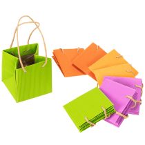 Produkt Torba prezentowa, papierowa z uchwytami, kolorowe opakowanie, 10,5 cm, 8 sztuk