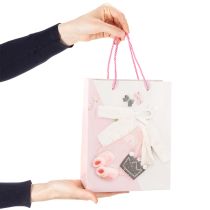 Produkt Torebki prezentowe dla dziewczynek, torebki prezentowe z okazji narodzin dziecka, 23×18 cm, 2 sztuki