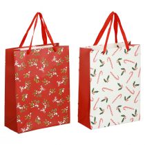 Torby na prezenty Świąteczna duża torba na prezenty torba na prezenty 26×32×10cm 2szt