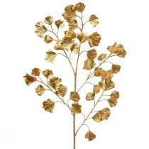 Produkt Gałąź miłorzębu dekoracyjna sztuczna roślina brązowa brokatowa 84cm