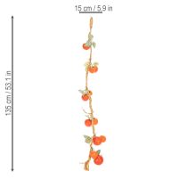 Produkt Sztuczna girlanda pomidorowa, dekoracyjna winorośl, realistyczna dekoracja salonu, 135 cm