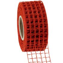 Produkt Taśma siatkowa 4,5cm x 10m czerwona