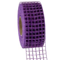 Produkt Taśma siatkowa 4,5cmx10m fioletowa