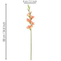 Produkt Sztuczny mieczyk z wieloma kwiatami do bukietu, 88 cm