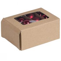 Produkt Bombki szklane Boże Narodzenie w Bordeaux mix Ø3cm 22 szt