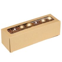 Produkt Bombki szklane bombki choinkowe szklane różowe złoto Ø4cm 24 szt.